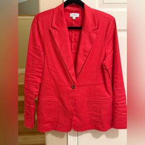 Evereve Women's Linen Blazer